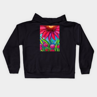 Beautiful Red Waratah Kids Hoodie